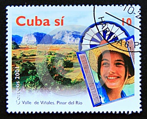 Postage stamp Cuba 2001. Valle de Vinales tourism