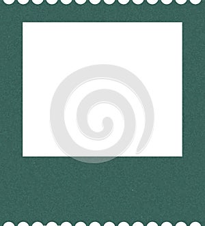 Postage Stamp Frame Border