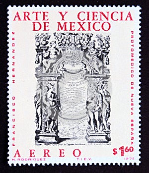 Postage stamp Mexico, 1975. Art And Science Of Mexico