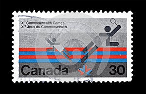 Postage stamp printed by Canada