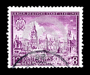 Postage stamp printed by Germany