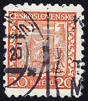 Postage stamps of the Ceskoslovensko