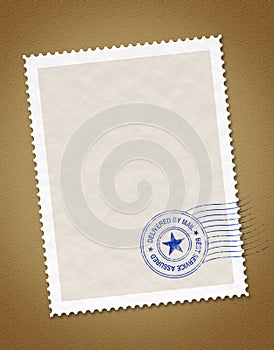 Postal Stamp photo