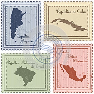 Postal stamps