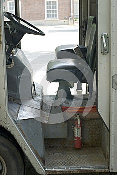 Postal Truck Seat