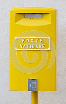 Postbox of the Vatican Postal Service