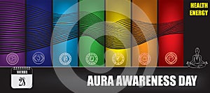 Postcard Aura Awareness Day