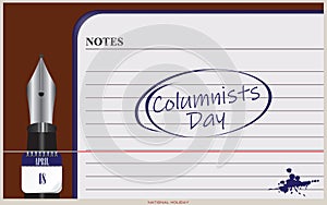 Postcard Columnists Day