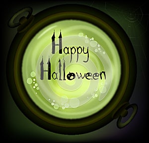 Postcard on Halloween.