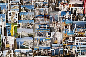 Postcards expositor