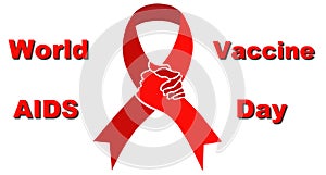 Poster advertising World AIDS Vaccine day