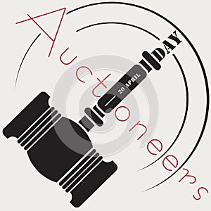 Poster Auctioneers Day