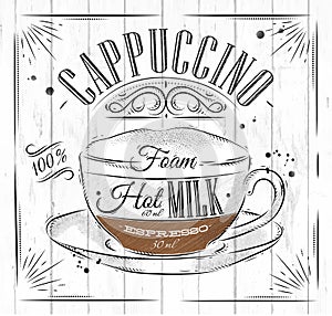 Poster cappuccino