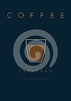 Poster coffee espresso