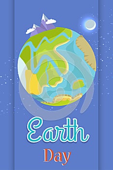 Poster Dedicated to the Earth Day Celebration