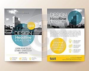 Poster flyer pamphlet brochure cover design layout