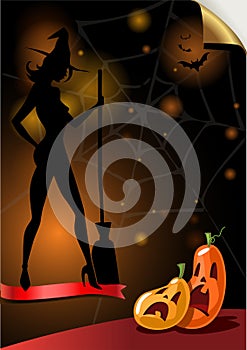 Poster for Halloween party