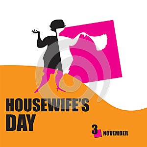 Poster Housewife day