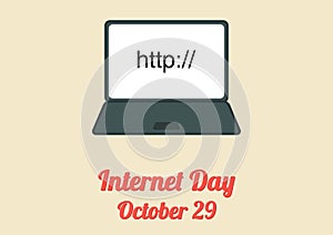 Poster for Internet Day (October 29)