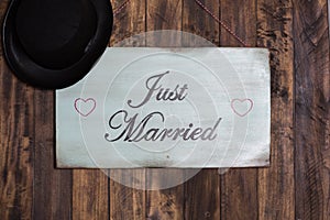 Poster Just Married