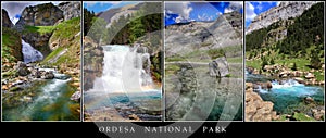 Poster of the landscapes of Ordesa