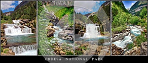 Poster of the landscapes of Ordesa