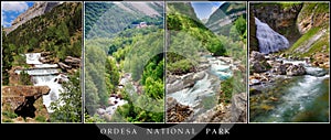 Poster of the landscapes of Ordesa