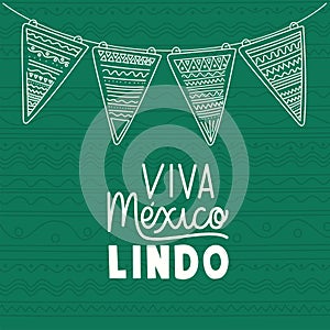 poster of viva mexico lindo