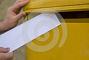 Posting a Letter photo