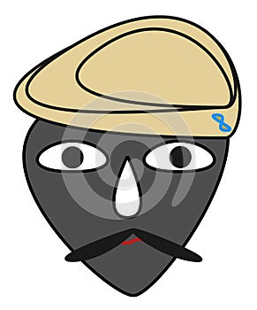 Postman face striker