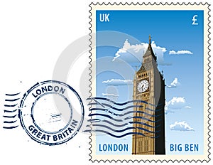 Postmark from London