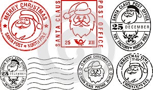 Postmarks - merry christmas