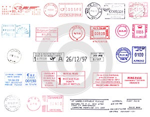 Postmarks from the world