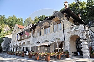 Postojna cave entry