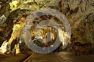 Postojna cave Slovenia photo