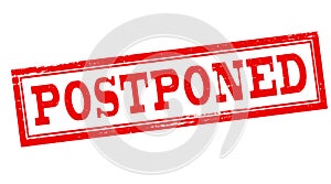 Postponed