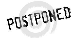 Postponed rubber stamp