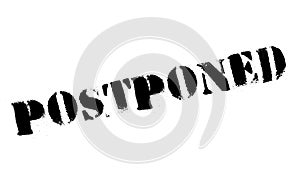 Postponed rubber stamp