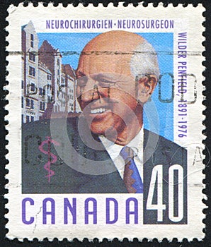 Poststamp printed by Canada