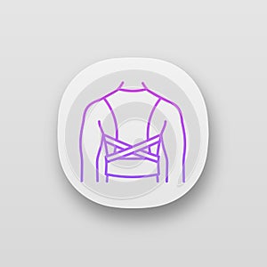 Posture corrector app icon photo