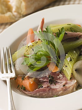 Pot au Feu with Crusty Bread