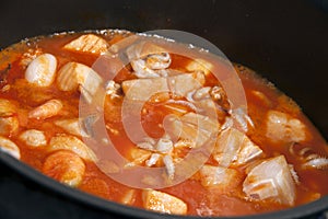 Seafood soup