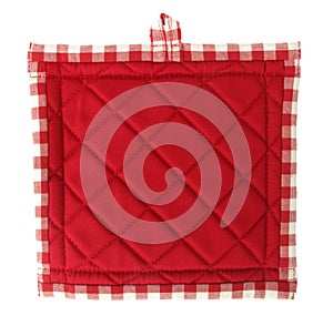 Pot holder lovely red