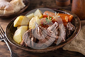 Pot Roast with Potatoes and Carrots