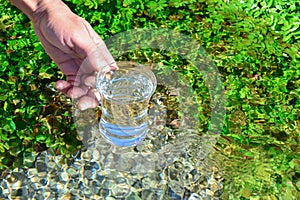 Potable water from source photo