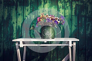 Potager basket on the table