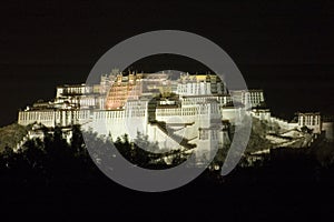 Potala illuminated