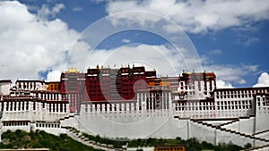 Potala Palace. Dalai lama place. Lhasa, Tibet