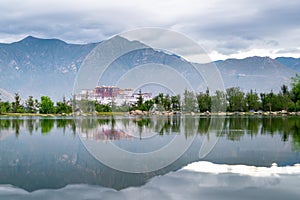 The Potala Palace, the holy place of Tibetan Buddhism photo