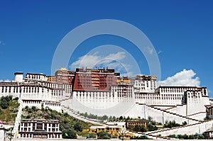 Potala Palace in Lhasa